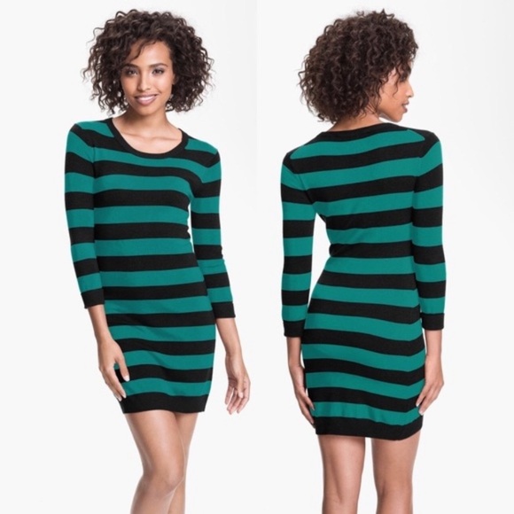 French Connection NWT Bambi Striped Sweater Dress - Picture 10 of 13